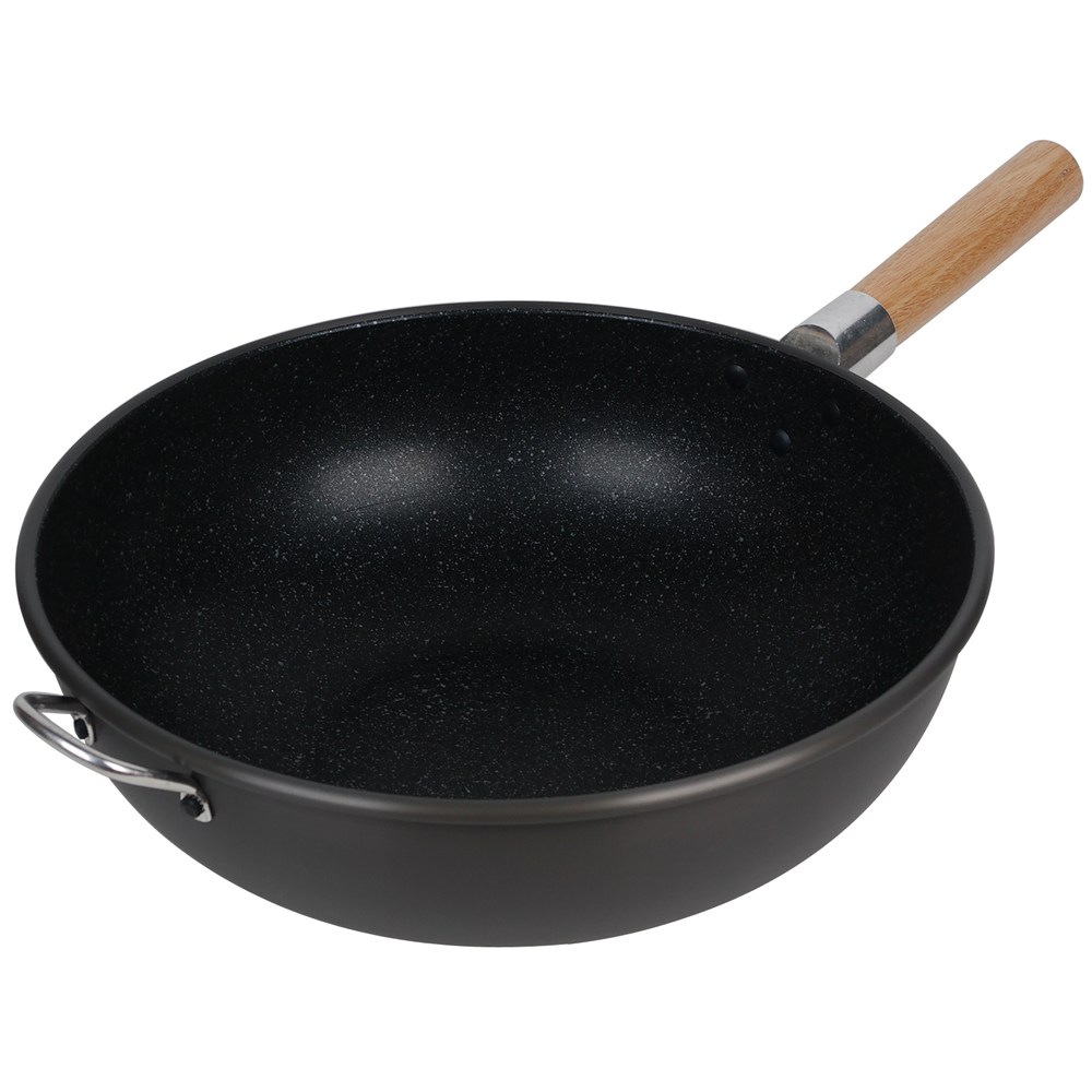 리빙i KOREA 마블코팅 중국팬 업소용웍 궁중팬, 1개, 40cm 44,600원