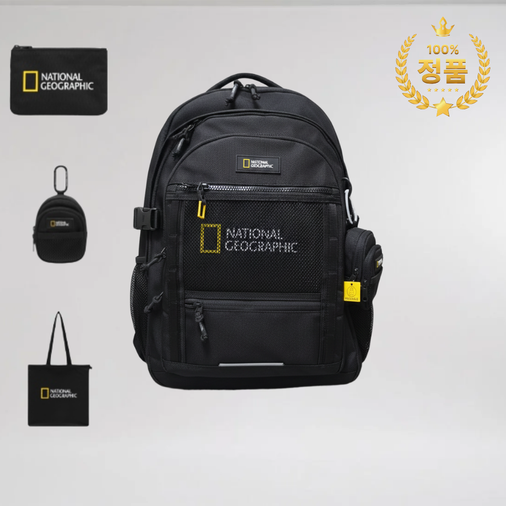 내셔널지오그래픽 26SS 백팩 28L 파치 플러스 파우치 보조가방 세트 178,500원