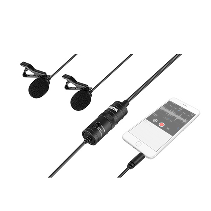 보야 듀얼 클립온 무지향성 콘덴서 마이크 27,000원