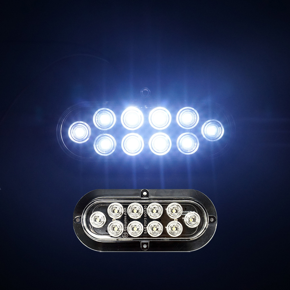 삼항LED 12V용 2WAY 타원형 LED테일라이트 2개 1세트 32,400원