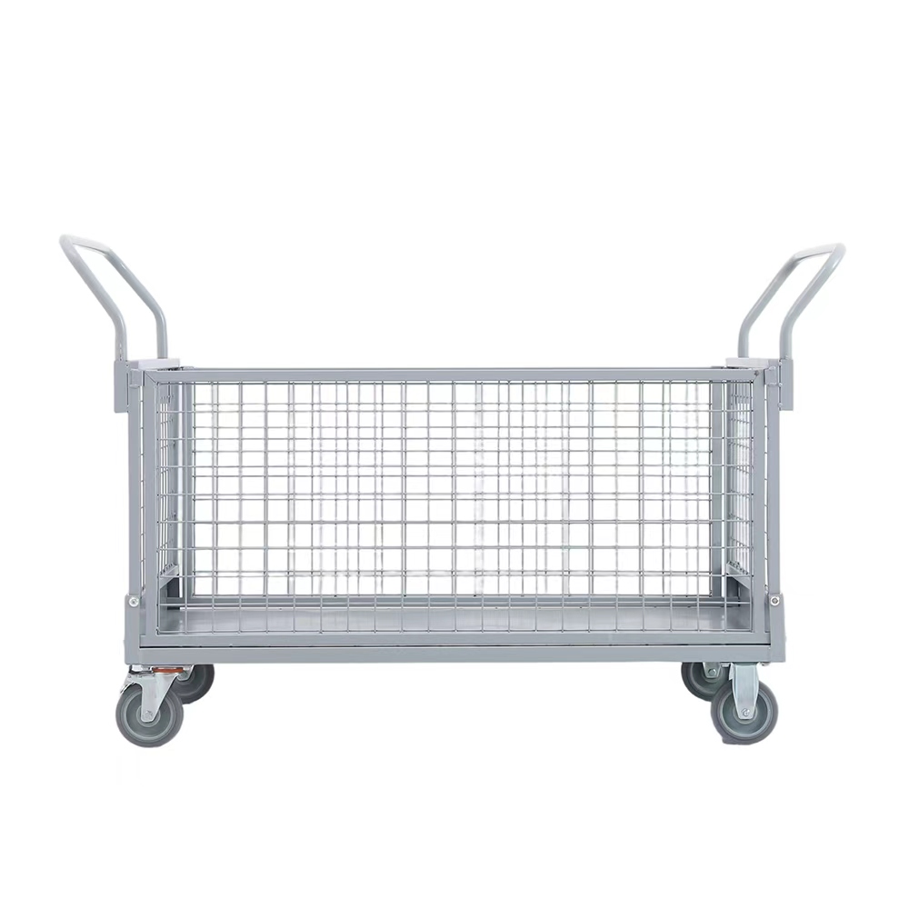 대형 접이식 카트 물류창고 운반용 수납 다용도 바구니 트롤리 튼튼한 바퀴 고하중 접이식 철제 이동식 188,000원
