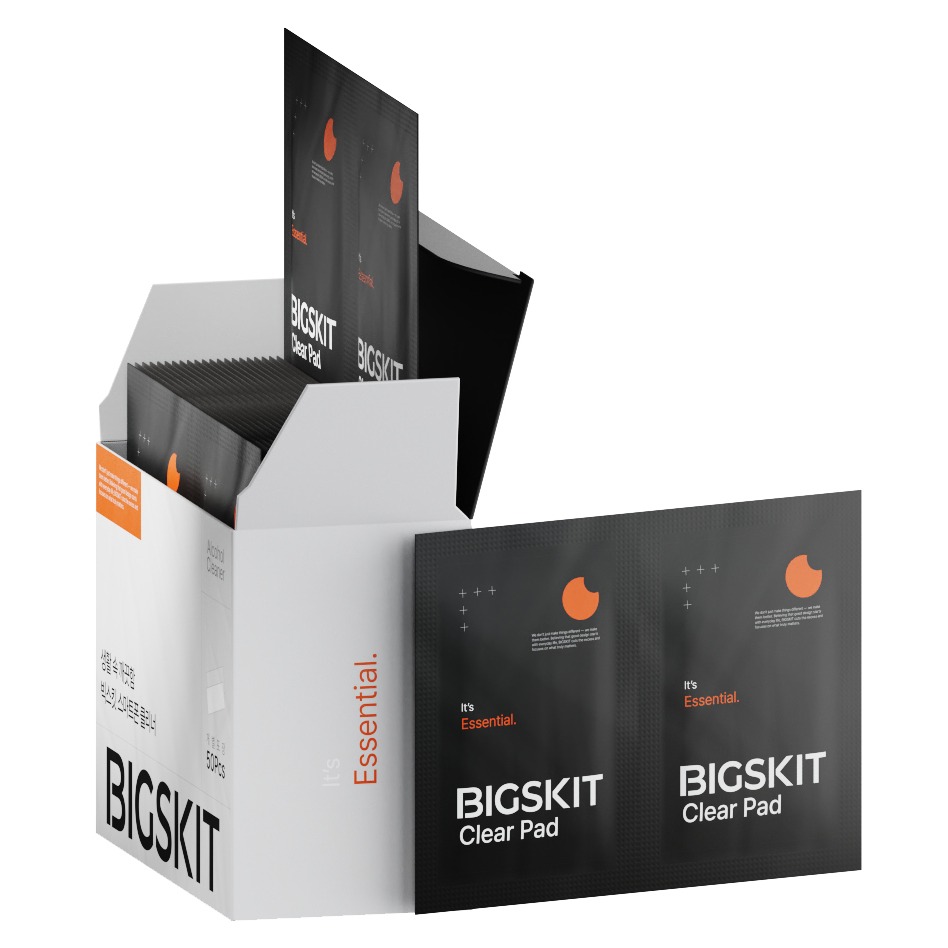 빅스킷 스마트폰 액정 클리너 일회용 티슈 알콜솜, 화이트, 50개 5,800원