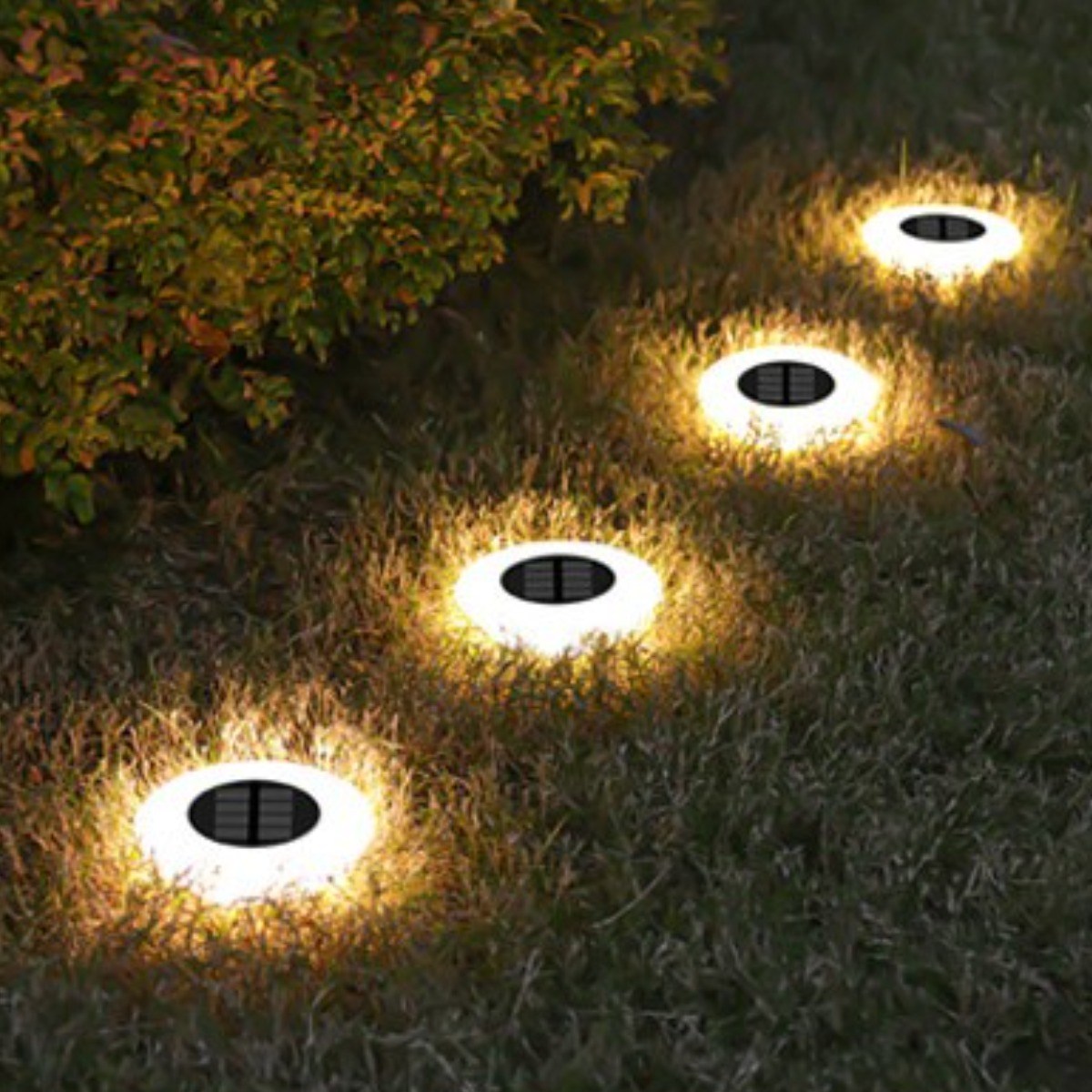 태양광 정원등 바닥등 LED 잔디등 마당 통로 4개입 18,500원