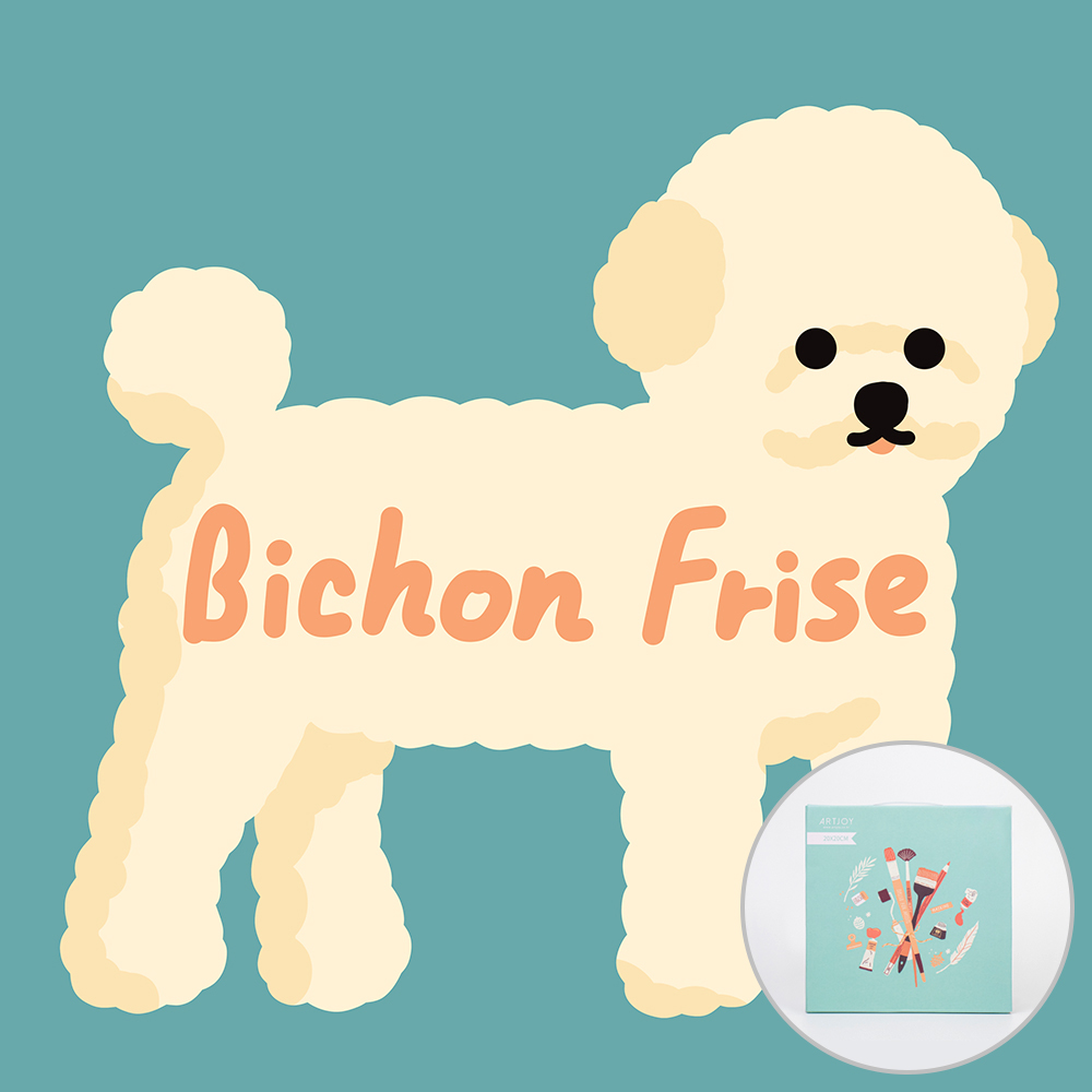 아트조이 DIY 명화그리기 비숑 프리제 20x20cm 6,900원