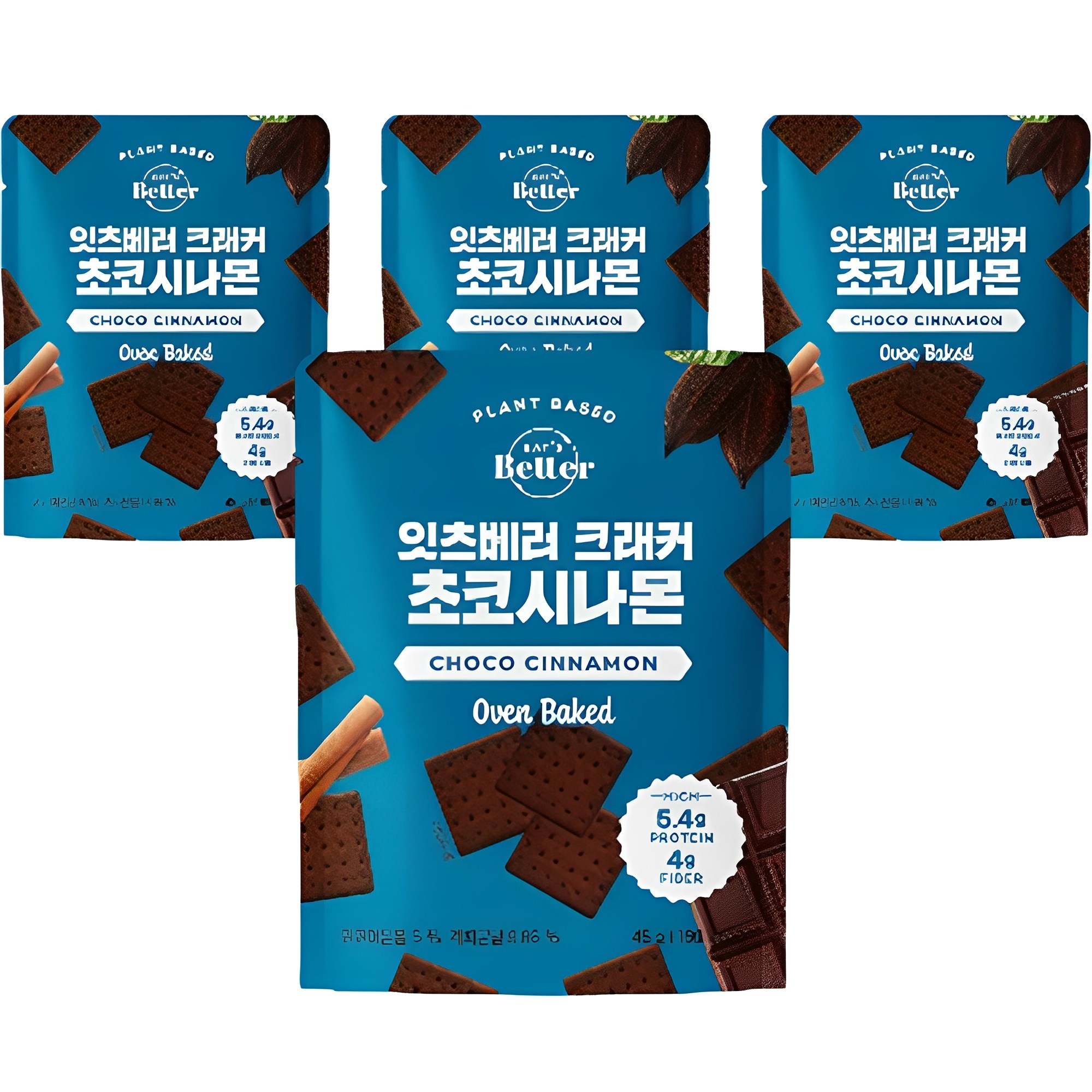 잇츠베러 크래커 초코시나몬, 45g, 4개 10,340원