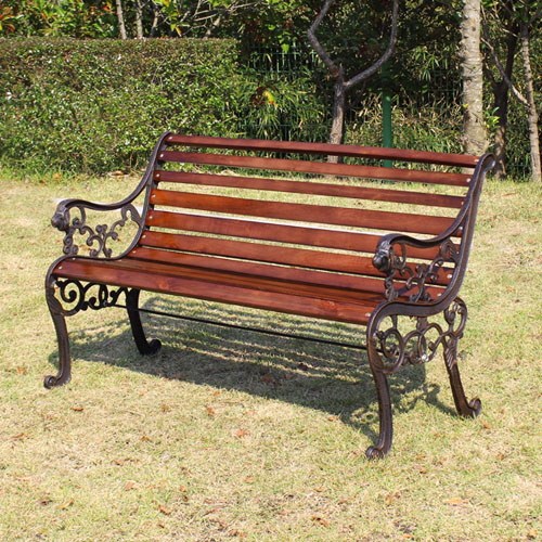 하늘창 뉴사자벤치 야외벤치 정원 가든 2인용 목재 공원벤치 원목 카페 테라스(+앙카포함), 내츄럴(앙카포함) 111,000원