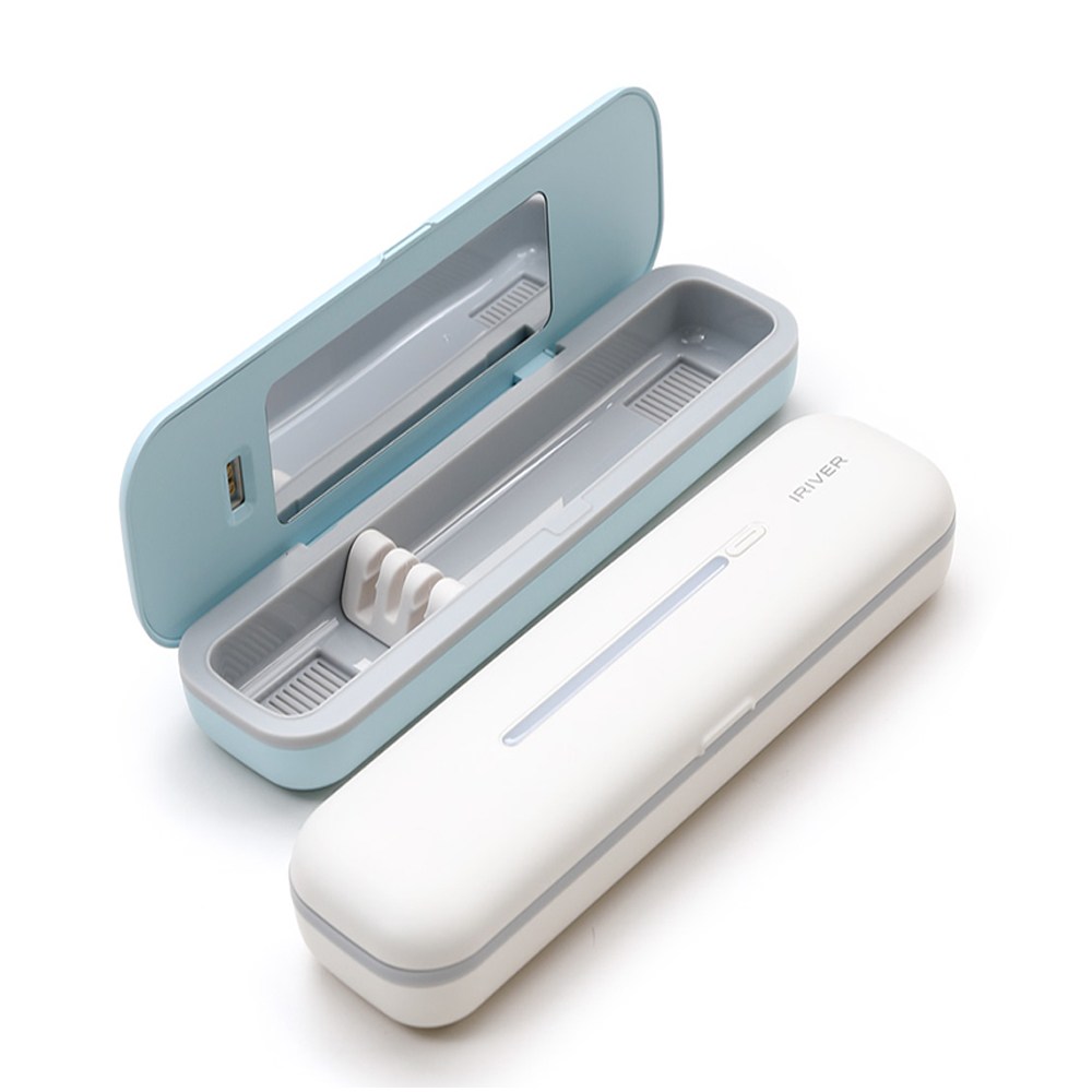 아이리버 충전식 휴대용 여행용 칫솔살균기 소독기 TBS-1000, 블루, TBS-1000 29,000원