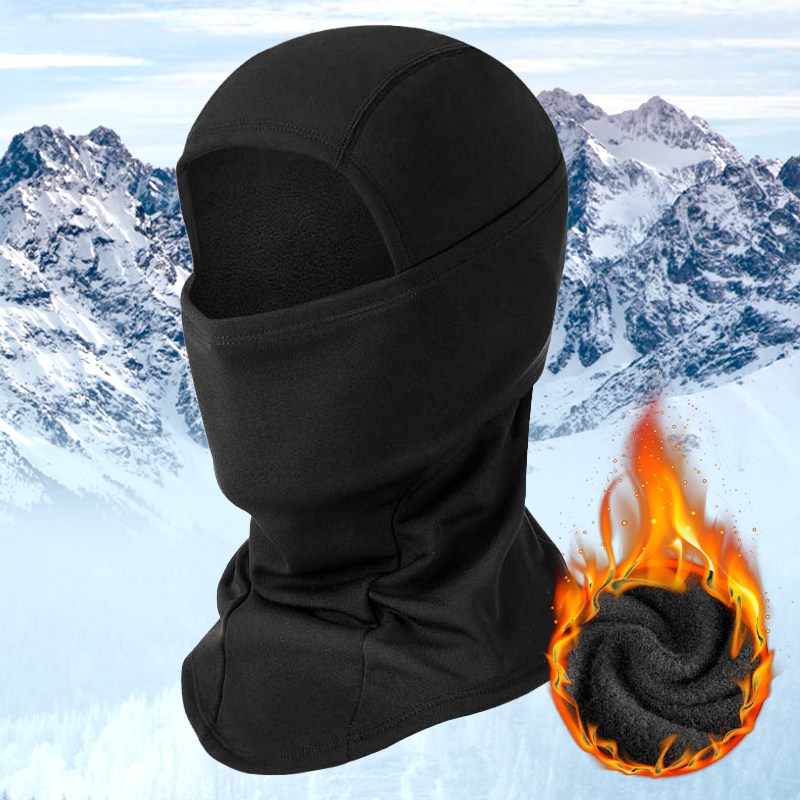 일이공팔 따뜻한 자전거 오토바이 겨울 방한 바라클라바, 블랙, 1개 6,700원