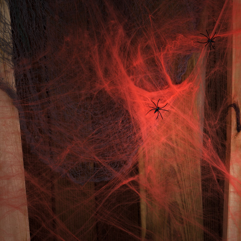 파티팡 할로윈 소품 거미줄, 오렌지 5개 8,800원