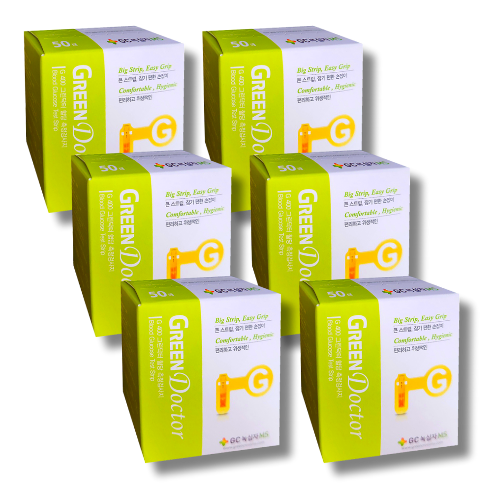 YL와이엘 그린닥터 검사지 50매 100매 150매 200매 250매 300매 GC 녹십자 메디스 MS 혈당 측정 시험지 당뇨 스트립 혈당지 혈당측정검사지 90,000원