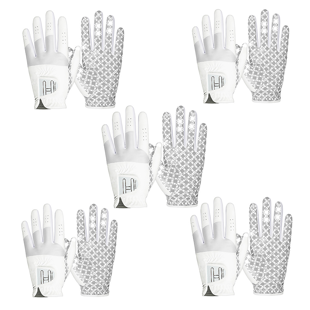 KPGA NEW 핸즐 여성 골프장갑, 화이트, 5세트 43,000원