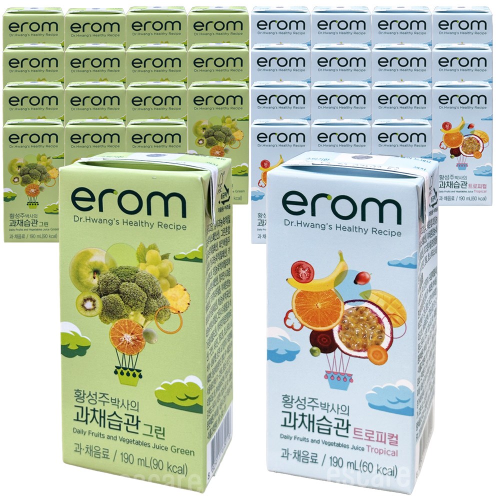 이롬 황성주박사의 과채습관 그린 트로피컬 (16팩) x 2박스 23,900원