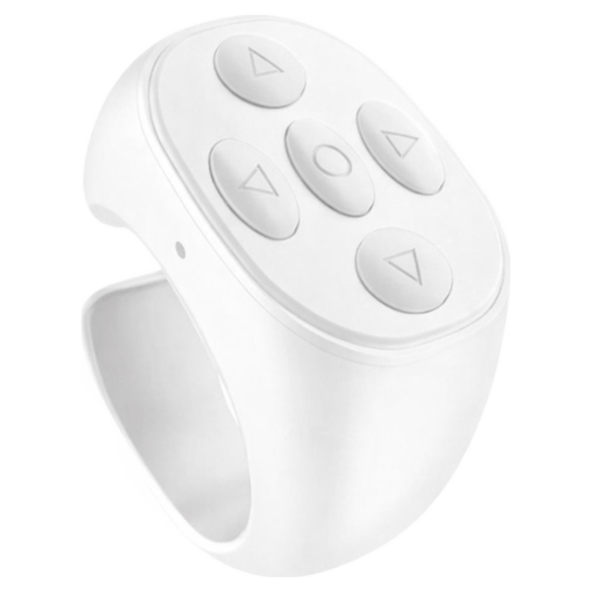 에어JX 스마트 링 마우스 블루투스 원격 리모컨 손가락 스크롤 제어 스마트폰 태블릿 호환, 1개, 화이트 14,400원