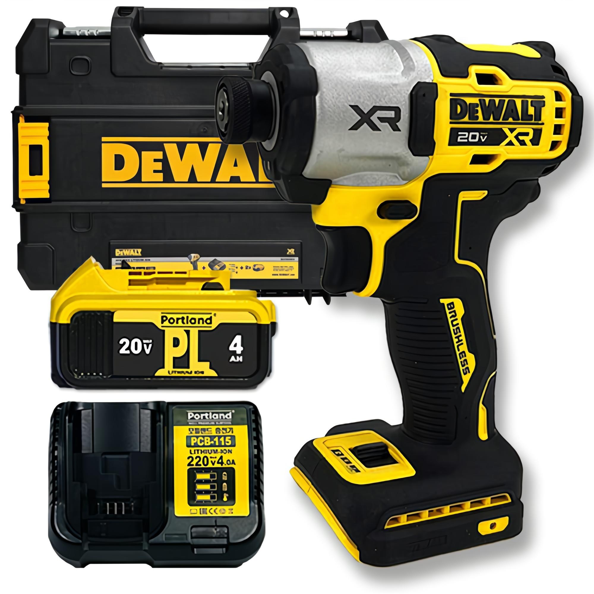 디월트 20V DCF845 포틀랜드 배터리 1개 세트 충전 임팩 드라이버 무선 전동 임팩트 드릴, 1세트 268,220원