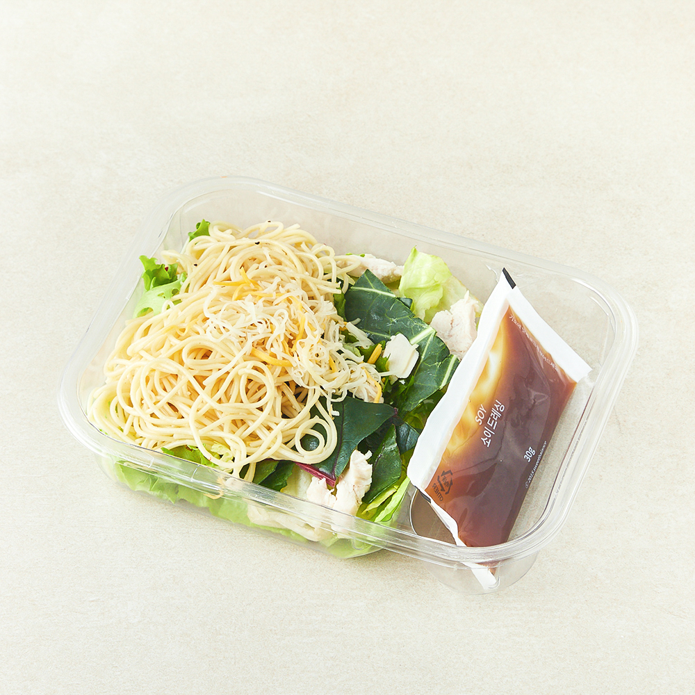 [로켓프레시] 스윗밸런스 갈릭 파스타 치킨 샐러드 3,900원