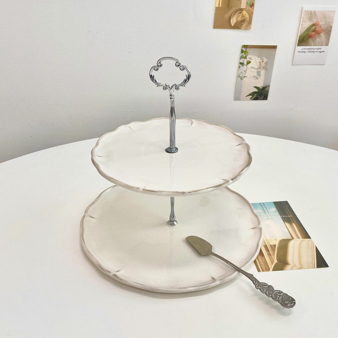 본인 엔틱 북유럽 애프터눈티세트 트레이 디저트 2단 스탠드 25,400원