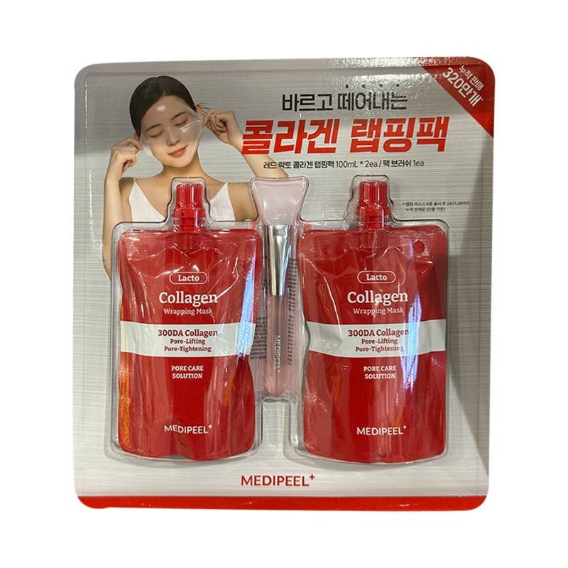 (대용량)메디필 레드 락토 콜라겐 랩핑 마스크 100ml 42,800원