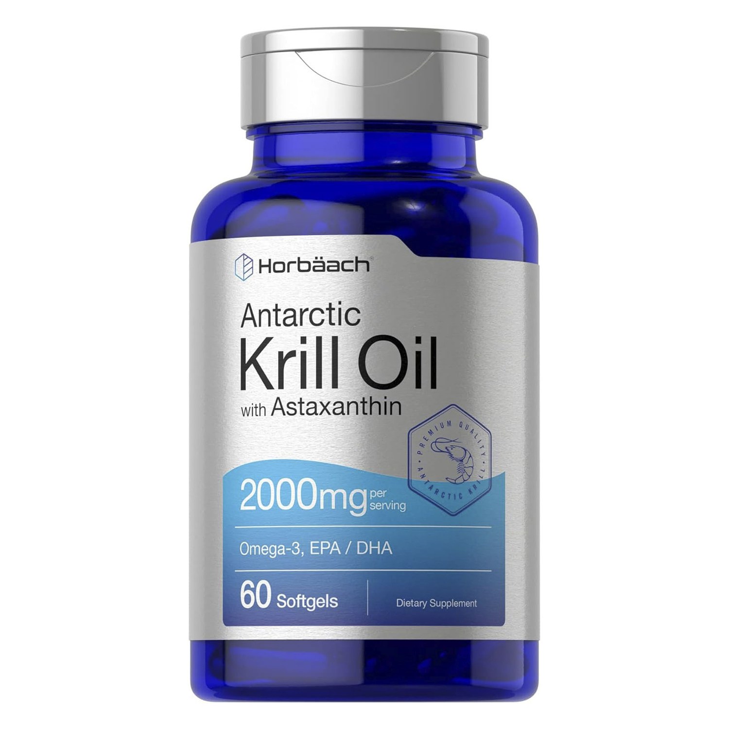 호바흐 남극 크릴 오일 2000mg 소프트젤, 1개, 60정 15,820원