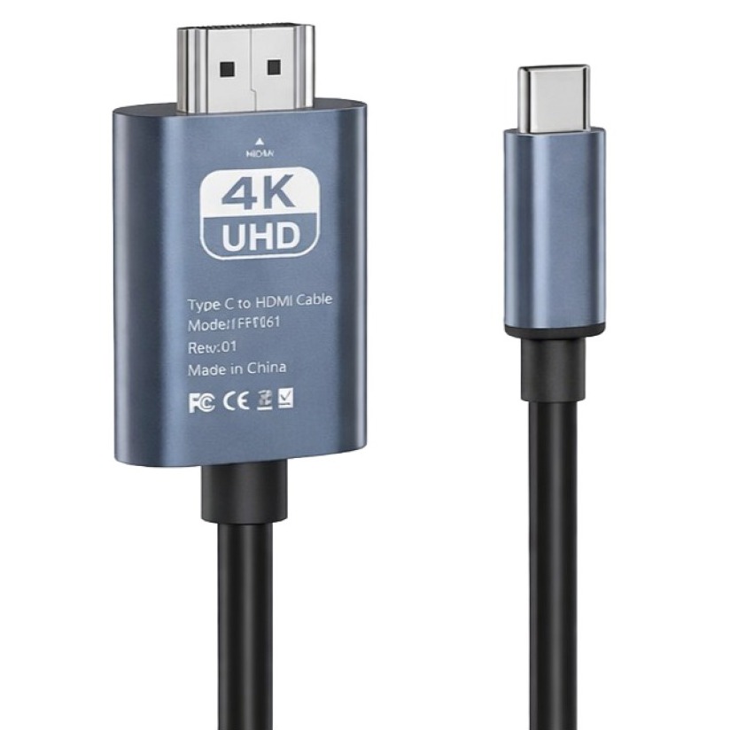 이플 C타입 TO HDMI 4K UHD 60Hz 미러링 케이블, 혼합색상, 1개, 2m 13,800원
