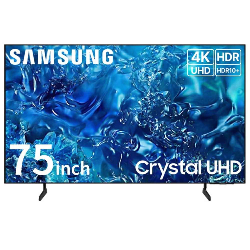 삼성전자 TV 75인치(190cm) 75DU7200 24년형 4K 울트라 UHD 스마트티비 무료설치배송, 75DU7200, 방문설치, 스탠드형, 190cm(75인치) 939,000원