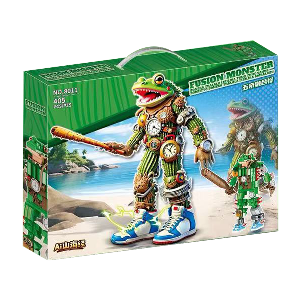 이탈리안 브레인롯 대형 블럭 호환블럭 3종 조립완구, 1개, 옵션3번 14,000원