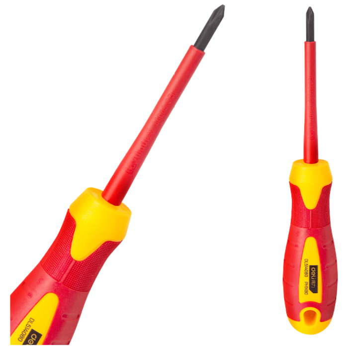 델리툴즈 십자 절연드라이버 전공드라이버 PH1 x 80, 1개 8,800원