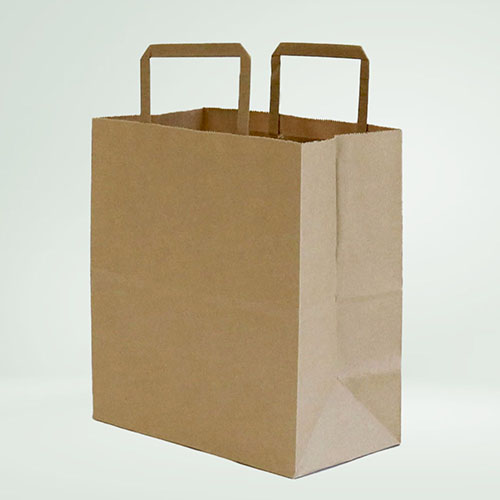 애브리플러스 크라프트 쇼핑백 무지 종이쇼핑백 도시락 종이가방 종이백 선물포장 1매 180원