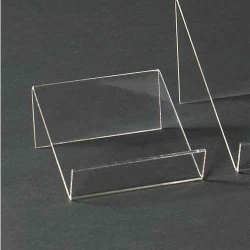 경사형 진열대 [4474](대)/투명 아크릴 받침대/절곡형 상품 디스플레이 전시대 거치대 정리대 지갑 핸드백 가방 클러치 책 다용도 스탠드 인테리어 소품 거치대 13,600원