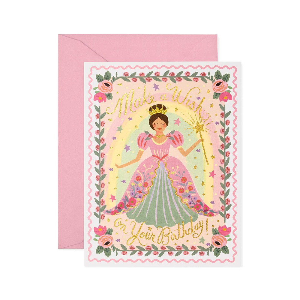 라이플페이퍼 Princess Birthday Card 생일 카드, 단품 9,000원