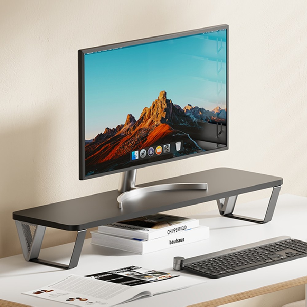 탁트인 높은모니터받침대 모니터1단선반 모니터스탠드 600mm 37,900원