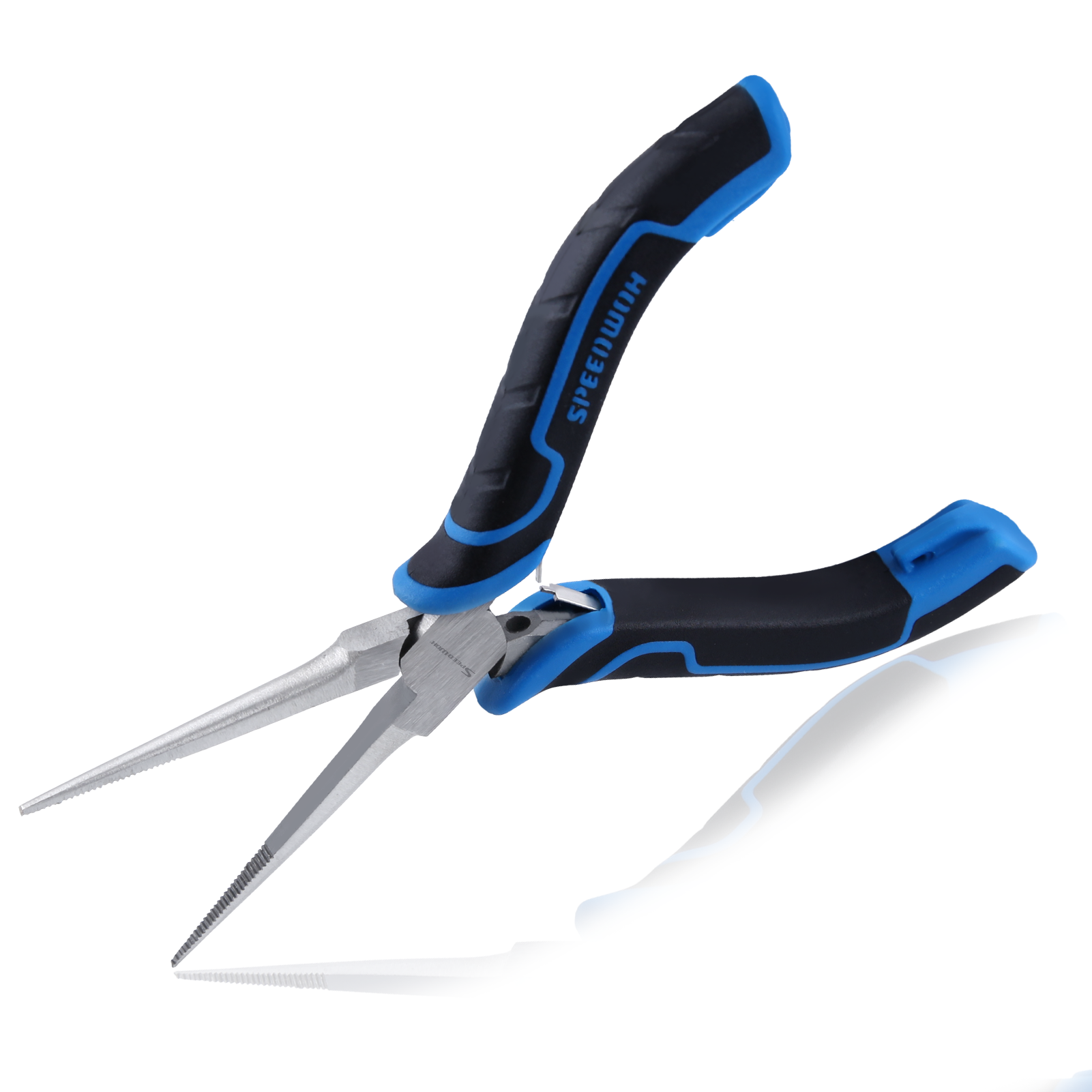 SPEEDWOX 미니 니들 노즈 플라이어와 보호 커버 니들 노즈 플라이어로 톱니 모양의 턱, 와이어 굽힘 작은 물체 그립을 위한 정밀한 컴팩트 롱 노즈 플라이어 니들 팁 제작 9,590원