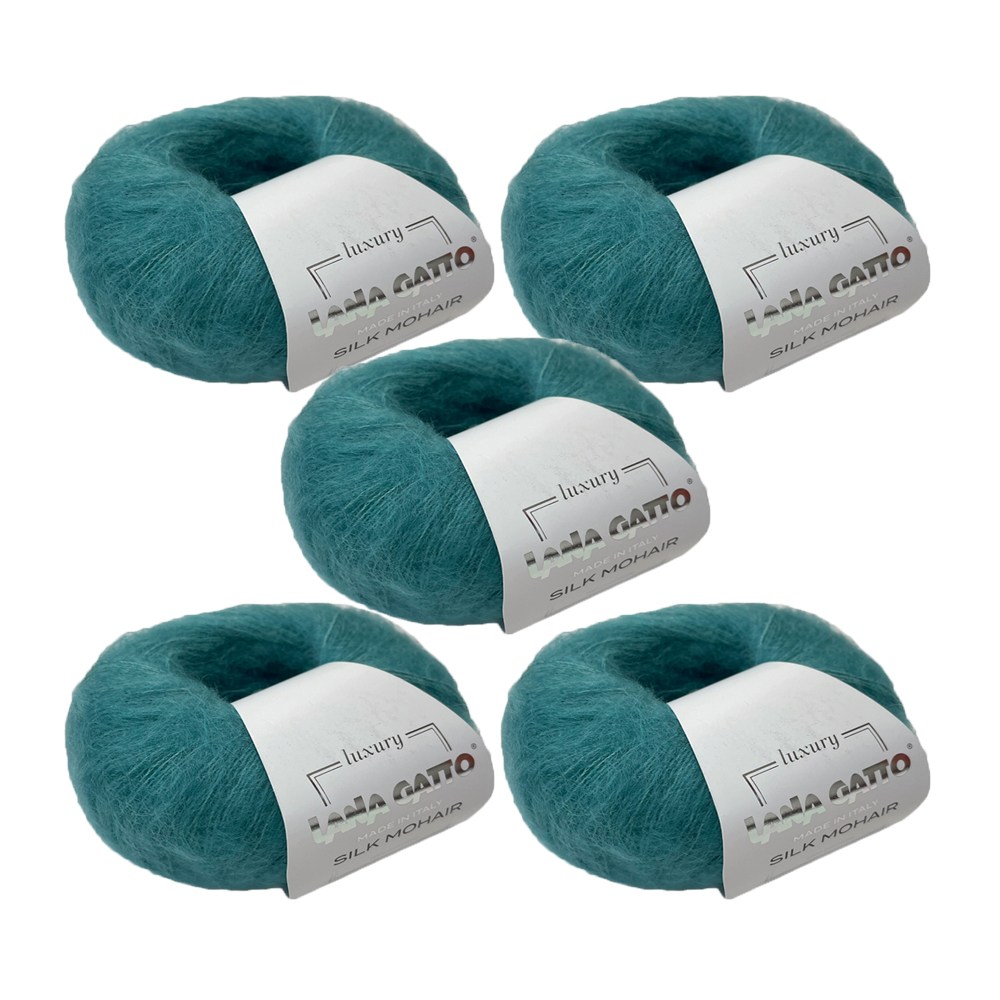 이태리 라나가또 실크모헤어 (5볼) 모헤어사 실크 혼합 뜨개실 고급실 겨울털실 수입뜨개실 86,000원