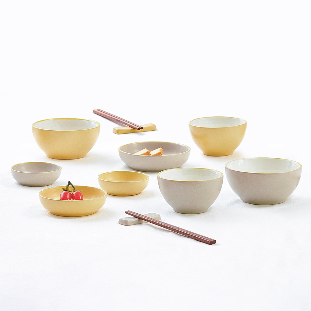 란데르스 산뜻한 그옐 그릇 식기세트, 그옐, 1세트, 12p 30,300원