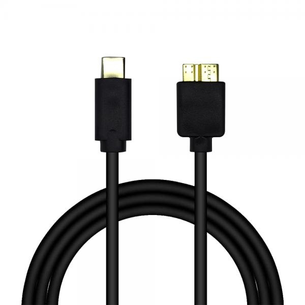 USB C타입 to MicroB 스마트폰 삼성 씨게이트 도시바 무전원 외장하드 연결케이블 맥북에어 입력 호환 6,900원