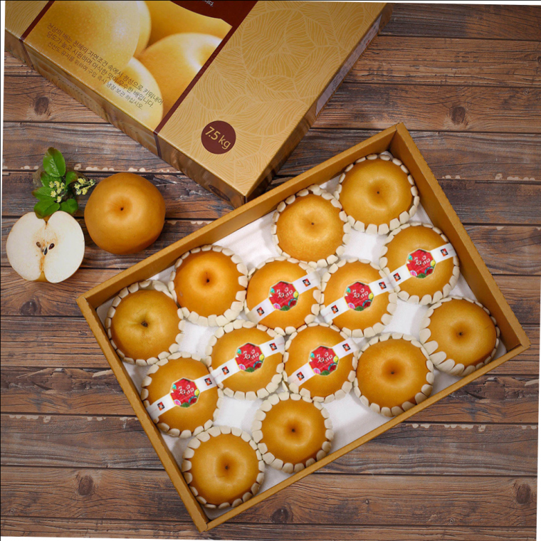 신고배 선물세트 7.5kg 명품 초록자연 나주 13-14과 자연예서행복하게 사는거야, 1개 168,490원