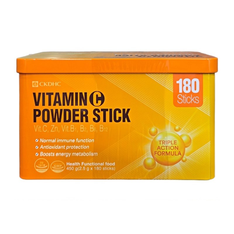 종근당 비타민C 깡통 분말스틱 450g(2.5gx180포), 450g, 4개 94,870원