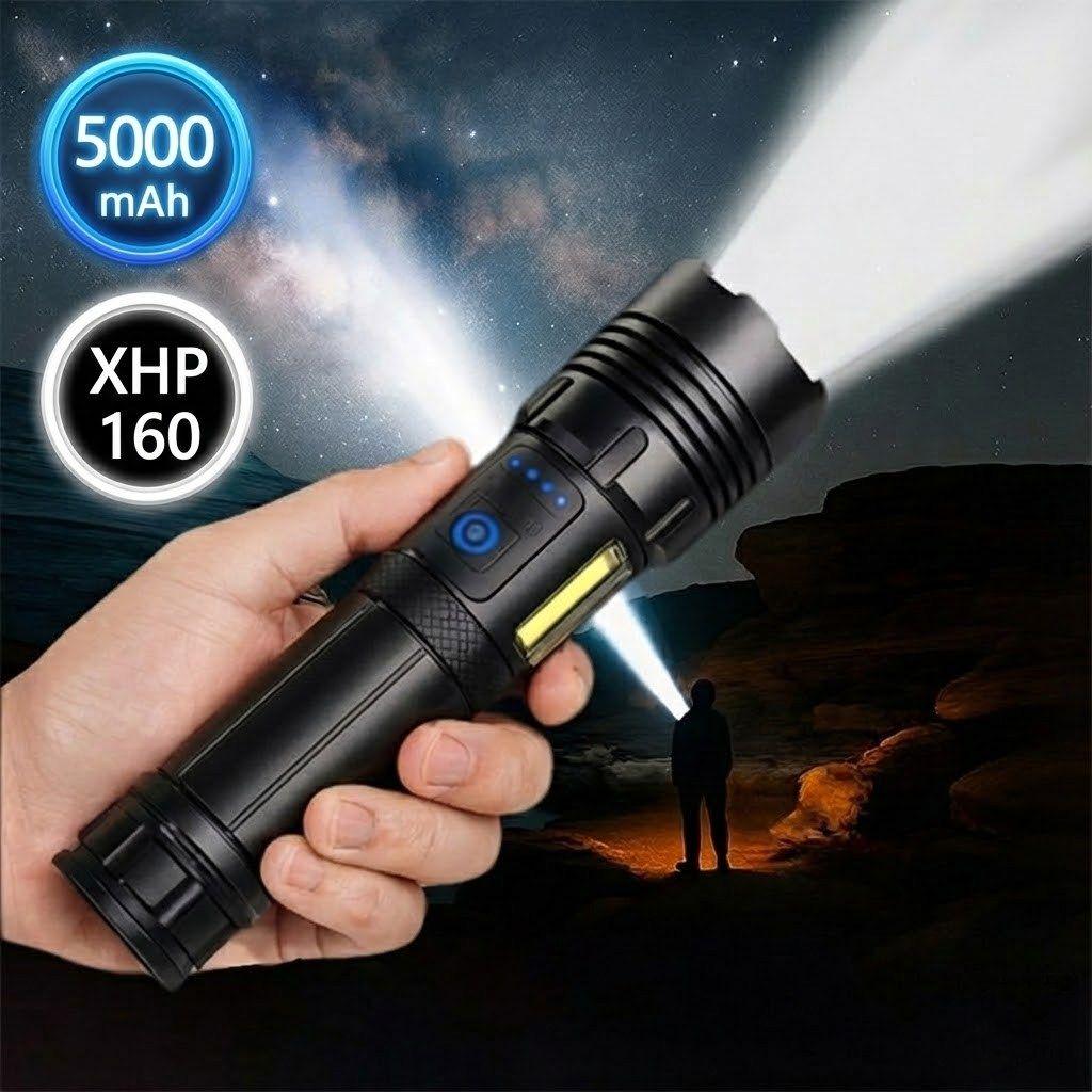 대형 사이즈 Keebright XHP160 초강력 LED 손전등 충전식 5000mAh 대용량 야외 비상 캠핑 29,800원