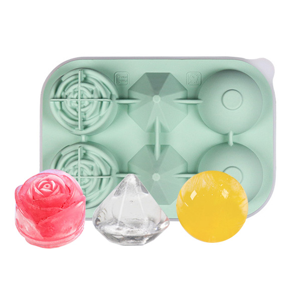 심플라인 실리콘 3가지 모양 왕얼음틀 6구 10,500원