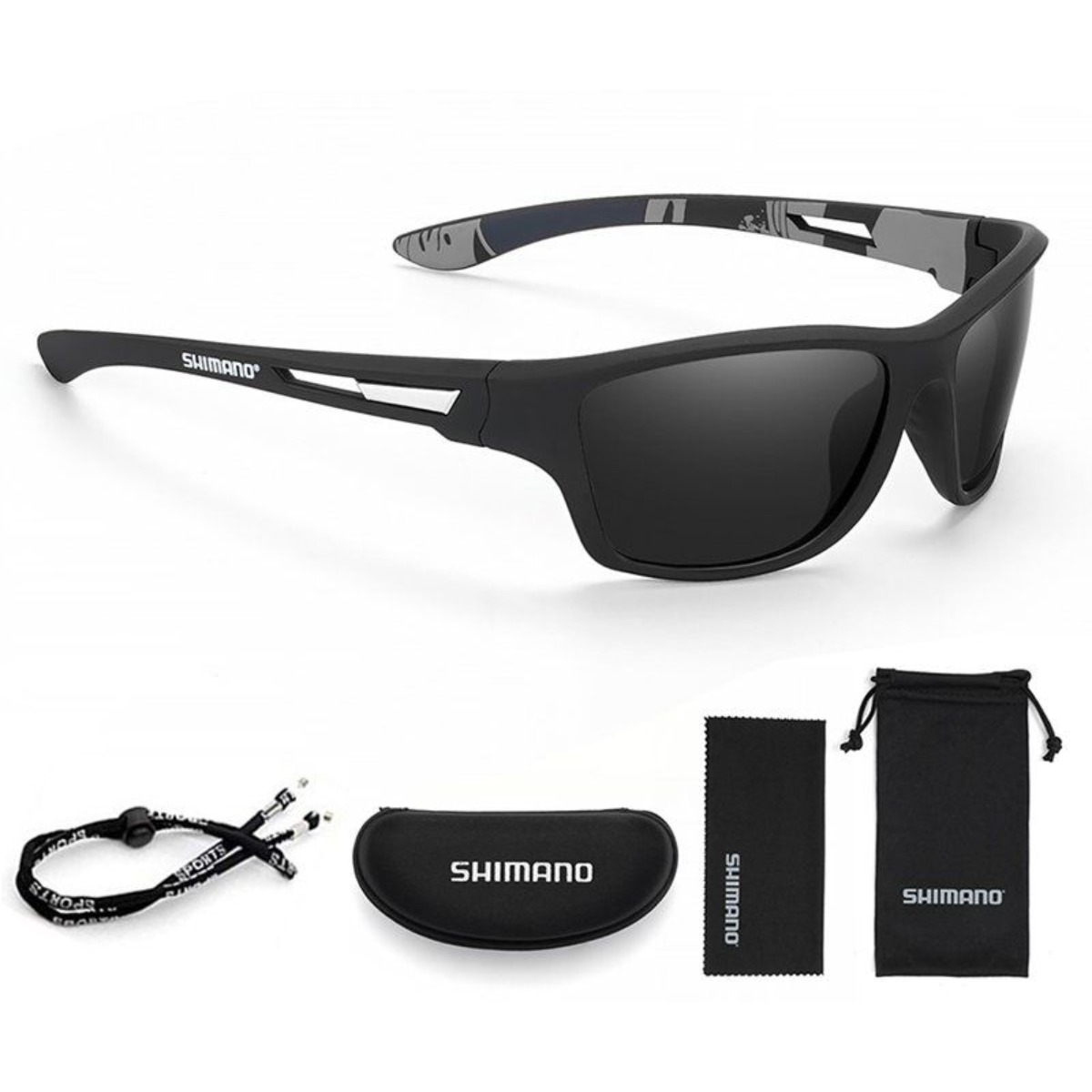 Shimano 편광 낚시 고화질 안경 눈부심 방지 등산 및 사이클링 전문 선글라스, 959 블랙 그레이, 1개 32,800원