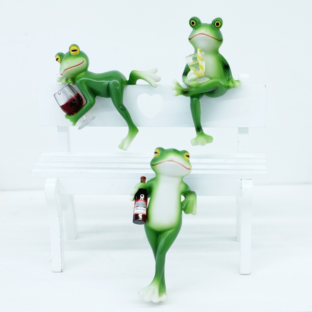 HK sell 여유한잔 개구리 모니터 대시보드 피규어 귀여운 미니 자동차 차량용 피규어 17,800원