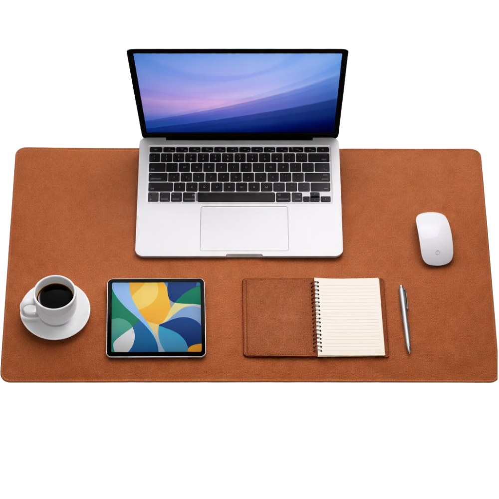 달리앤달리 가죽 데스크 매트 책상 보호매트 논슬립 대형 마우스 장패드, 1개, 07-브릭브라운(사이즈 120x60cm) 13,610원