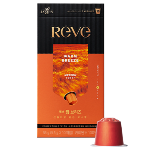 레브 쟈뎅 캡슐커피 웜 브리즈 4,890원