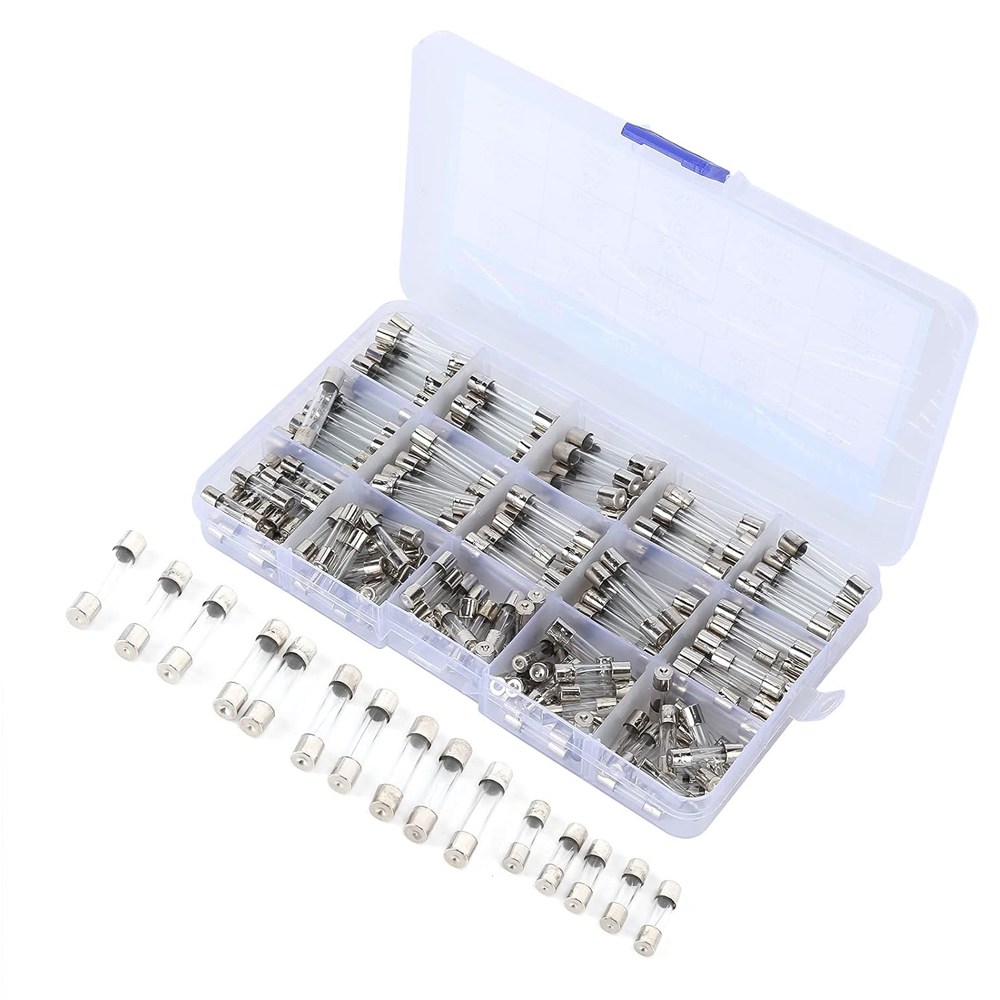 JK 원형 유리관 퓨즈세트 5x20mm 6x30mm 1-20A 250종 전기 휴즈 시거잭 FUSES 5,700원