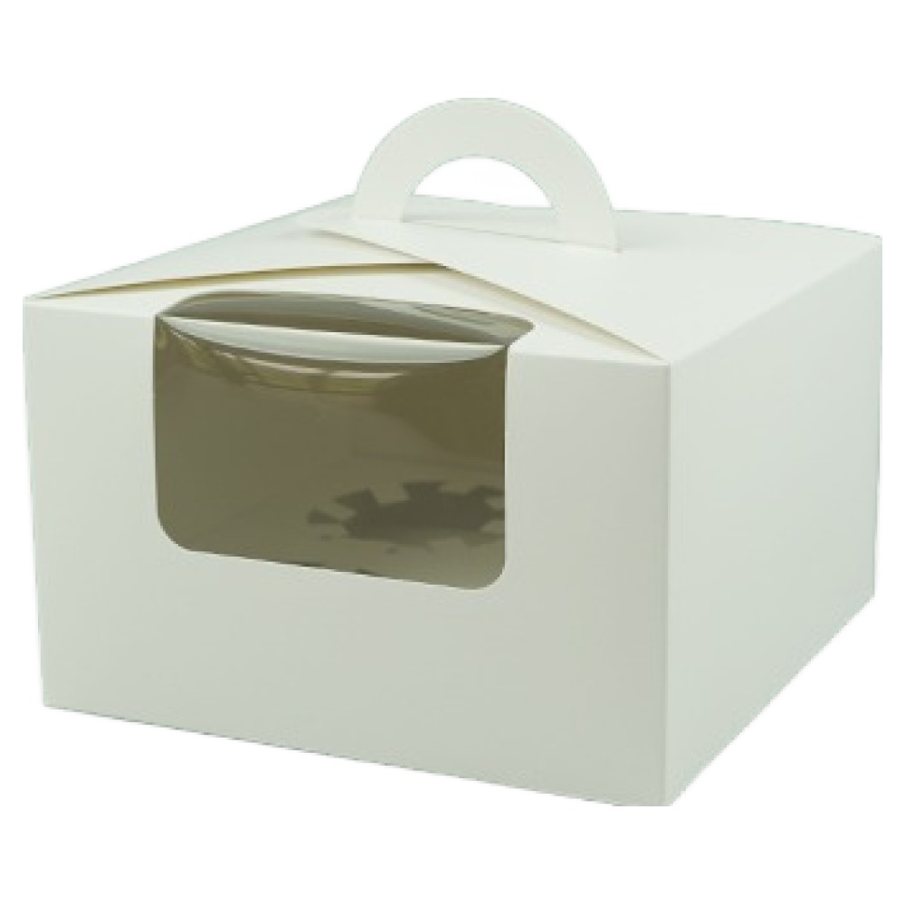 천운패키지 머핀창박스 4구, 화이트, 10개 13,500원