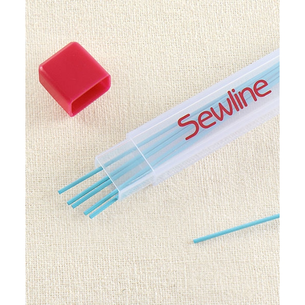 패션스타트 샤프형 물로지워지는 원단용 초크 펜 리필심, 1개, 블루 5,000원