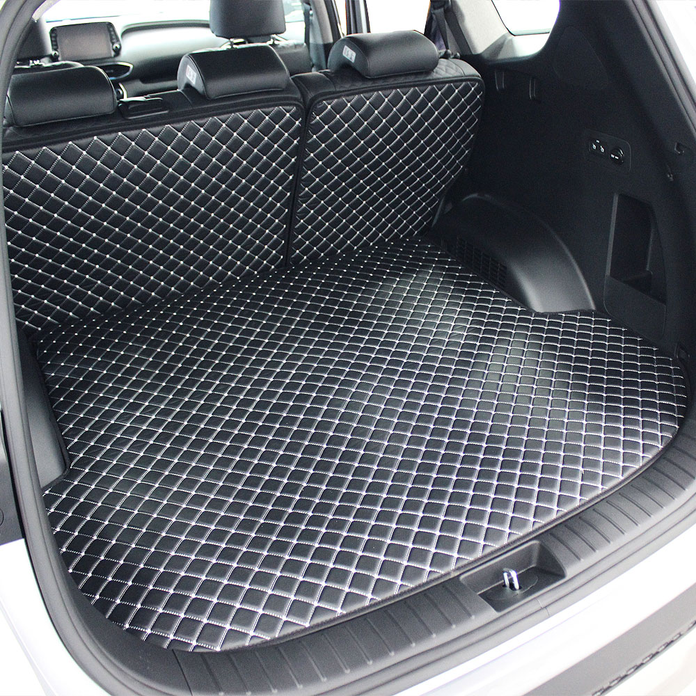 지엠지모터스 2018싼타페 TM 퀼팅 트렁크매트 풀셋트, 현대 싼타페 TM (7인승) (2018년 ~ 2023년), 블랙 45,800원