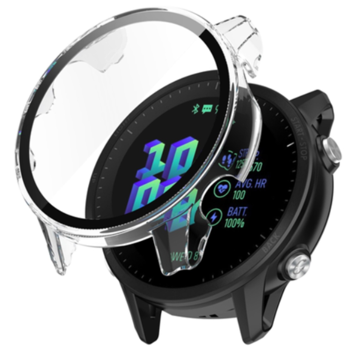 아야 1+1 어메이즈핏 GTS4/GTS4mini/GTR3 프라임 풀커버 강화유리 일체형 케이스, (1+1)투명, 2개 11,200원