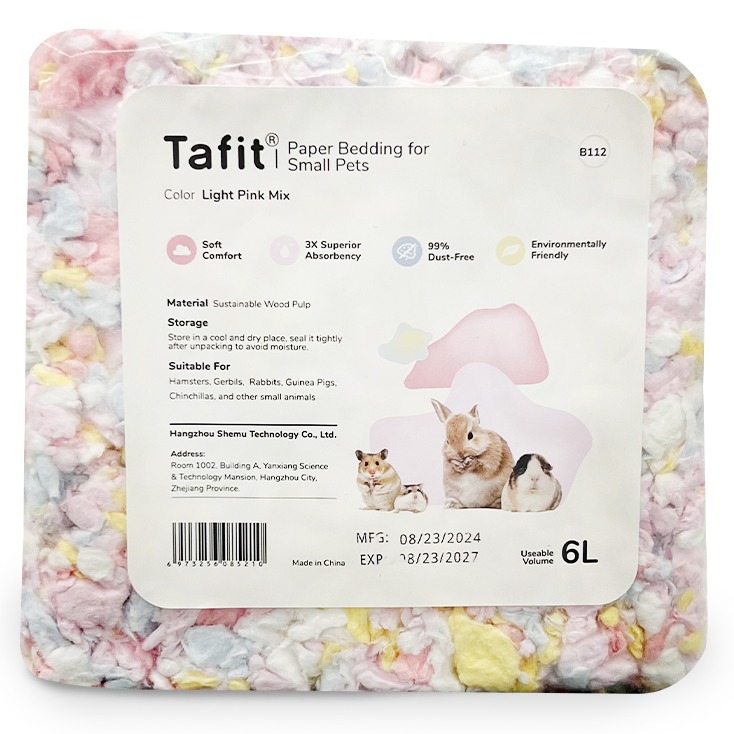 타핏 소동물 뭉게구름 페이퍼 베딩 라이트 핑크 믹스, 1개 8,940원