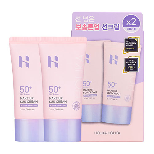홀리카홀리카 메이크업 선크림 SPF50+ PA+++, 35ml, 2개 15,250원