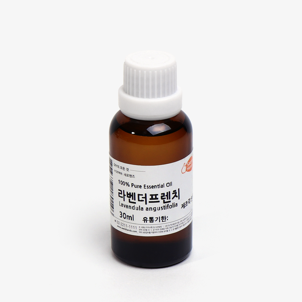 새로핸즈 천연 아로마 에센셜오일 프렌치 라벤더오일 30ml, 단품, 1개 7,500원